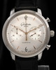 2022 Glashütte Original Sixties Chronograph 42MM Silver Dial Leather Strap (1-39-34-03-22-04)