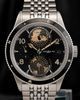 2026 Montblanc 1858 Geosphere 42MM Black Dial Steel Bracelet (125872)