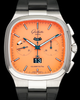 2023 Glashütte Original Seventies Panorama Date L.E. 40MM Orange Dial Rubber Strap (1-37-02-11-02-63)