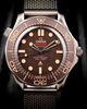 2023 Omega Seamaster Diver 300M 007 Edition 42MM Brown Dial Titanium Bracelet (210.90.42.20.01.001)